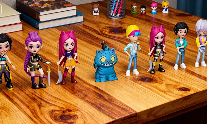 Image 1: 6-Piece Trending Monster Hunter Action Figures Set