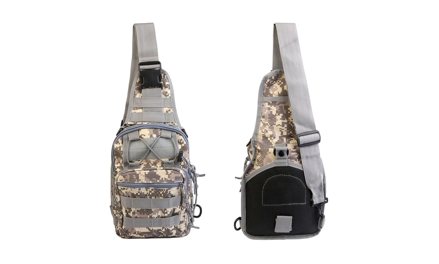 Image 2: Military Sling Backpack