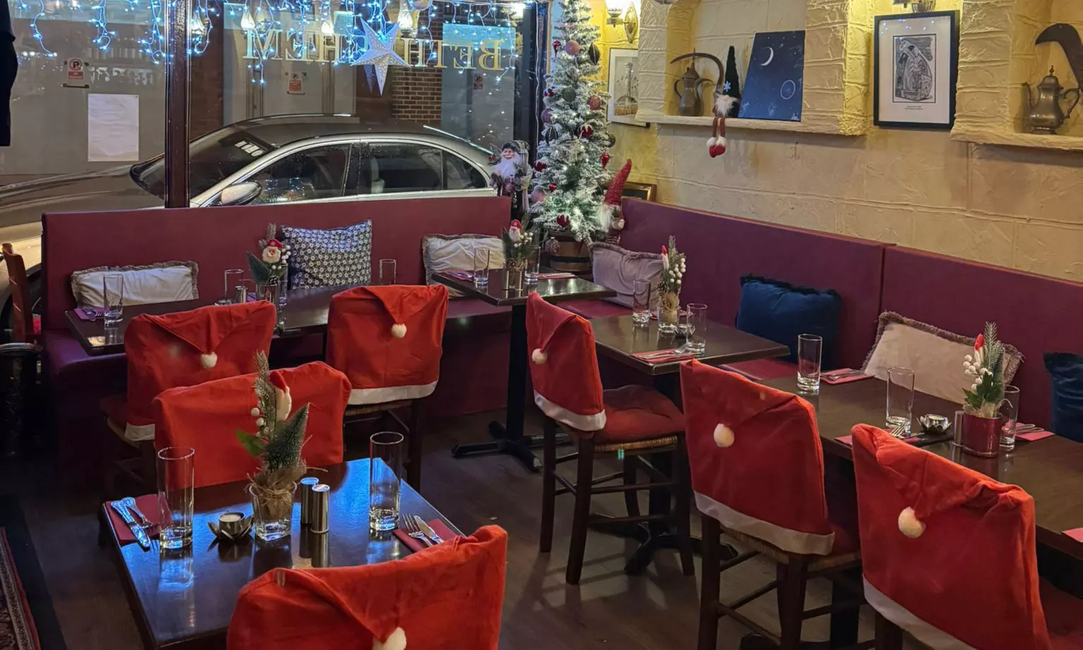 Two Course Palestinian Meal with Wine for Two or Four People