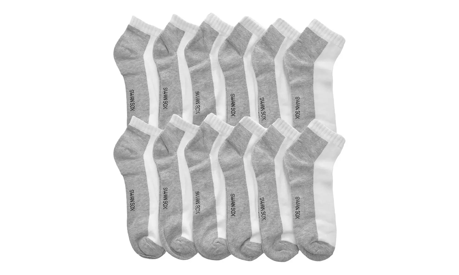 Men's Low-Cut Everyday Essential Socks (12-Pair Pack)