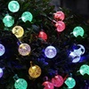 Image 5: 50 LED Multi-Coloured Solar Garden String Light-Multi-color/Warm/White
