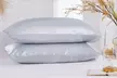 2 Pack Soft Satin Pillowcase Pillow Case Cushion Cover Queen King Size - Second Medium