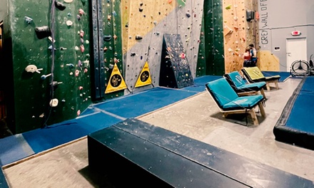 Indoor Climbing Day Pass + Gear Rental - For 2 People - Climbing New Heights - Martinsburg
