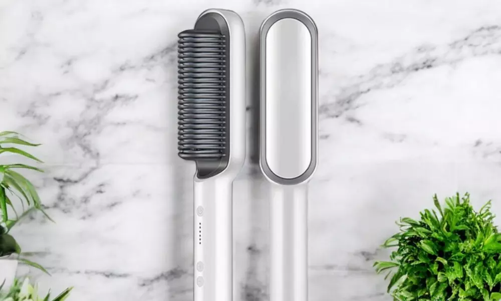 Stijltangborstel met 5 temperatuurstanden