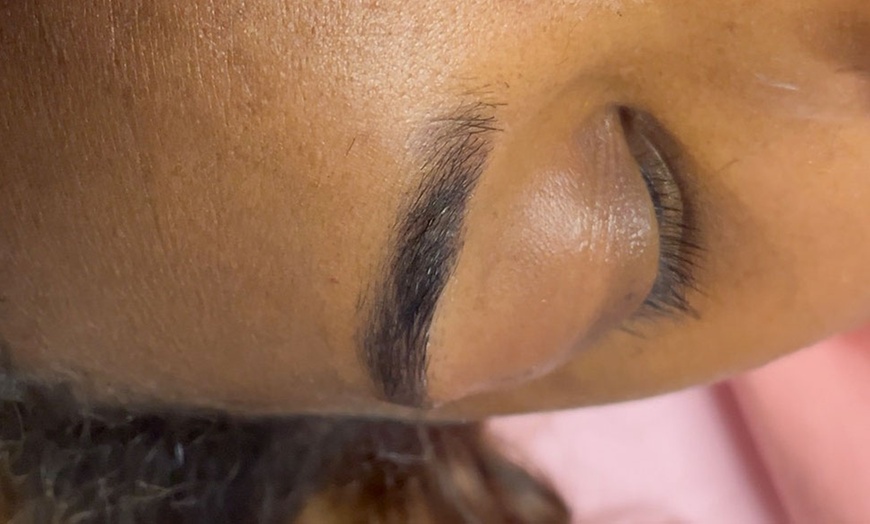 Image 3: Perfect Eyes with Eyebrow Shaping, Tinting, or Lamination 