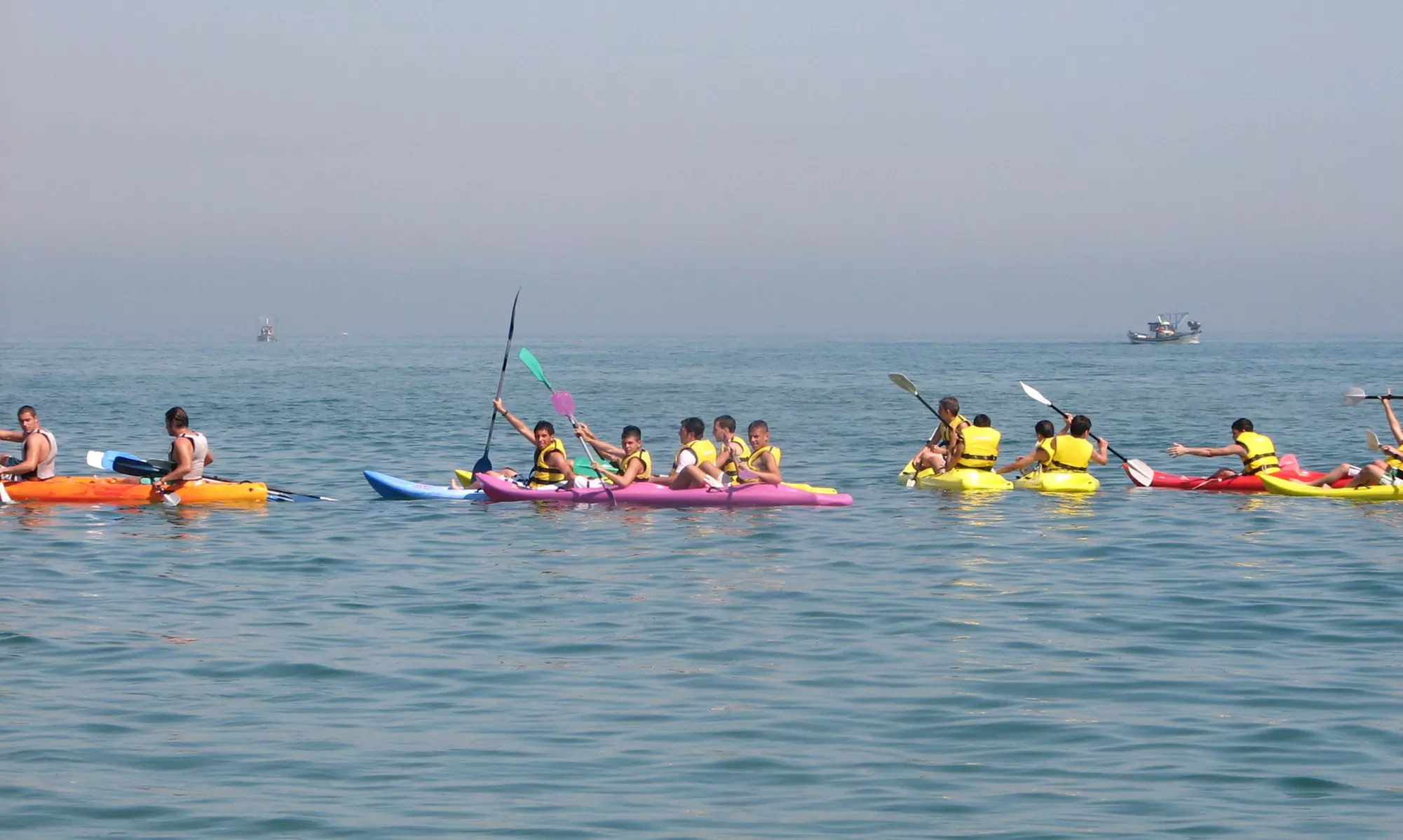 Alquiler de kayak o paddle surf durante 2 h para 1 o 2 personas