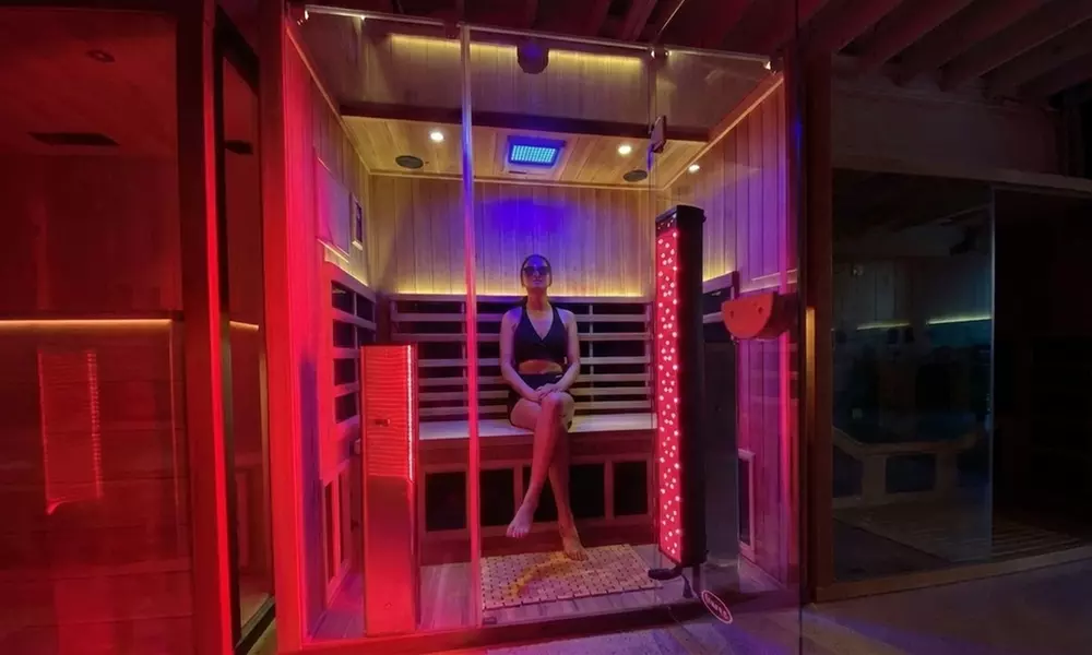 3 Sauna Options: 1, 2 or Unlimited Month Red Light Infrared Salt Therapy at Ultimate Tanning(Up  To 64% Off) - Image 3