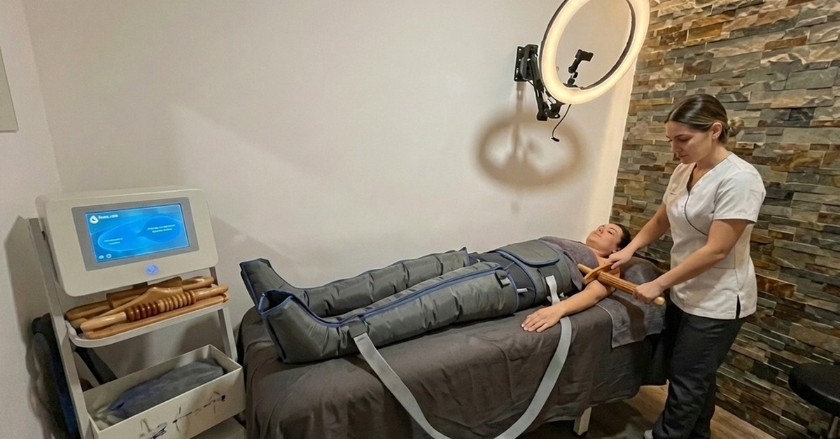 Sesiones de maderoterapia con presoterapia en Barcelona
