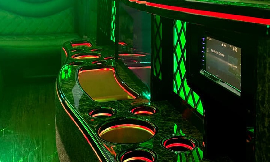 Image 6: Limousine Rental with Private Chauffeur for One/Two Hours w/ Beverages