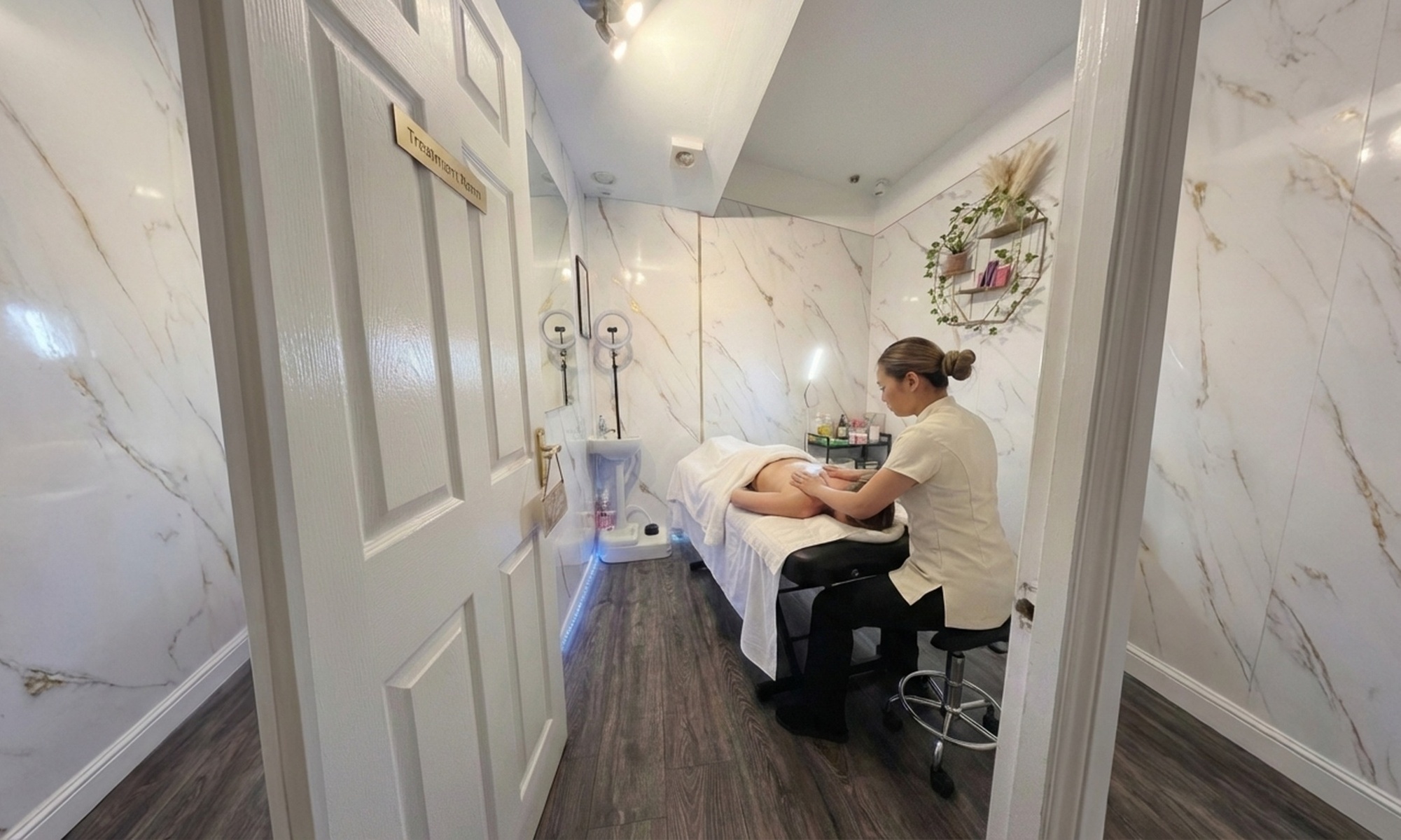 60 Minute Swedish Massage Therapy Session in a Cozy Clinic