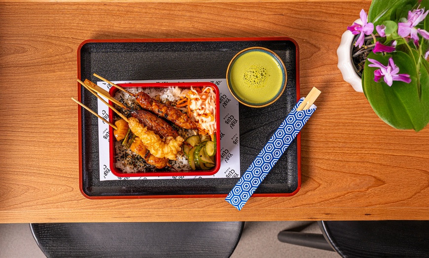 Image 4: Japanese Bento or Curry Meal with Sides & Drink for Two or Four People