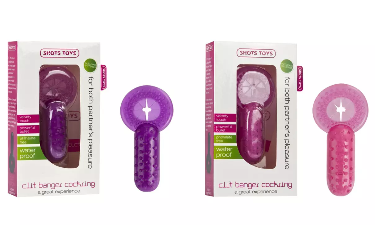 Shots Toys Clit Banger Vibrating C-Ring - Primary Image