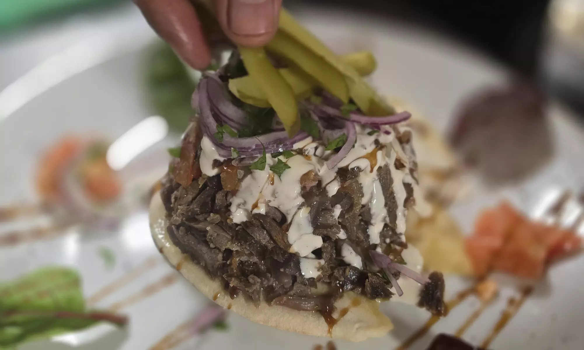 Choose any Main Course & Glass of Wine or Any Mezza For Up to Four