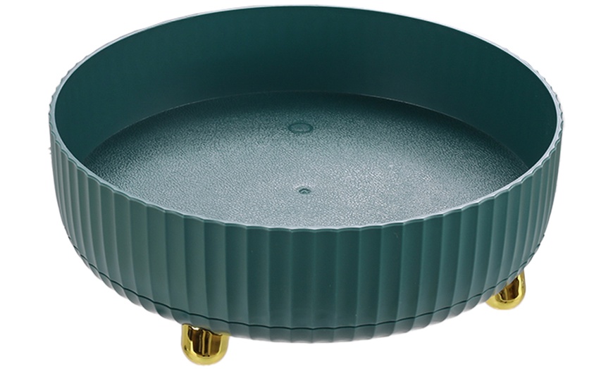 Image 2: Rotating Multi-Function Storage Rack