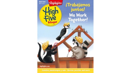 One-Year Subscription to Highlights High Five Bilingue - Blue Dolphin Magazines