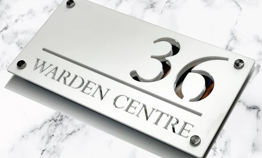 Image 1: Premium Laser‑Cut House Signs for Elegant, Personalised Style