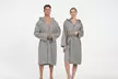Unisex Hooded Bathrobe in Soft Microfiber - Image 6