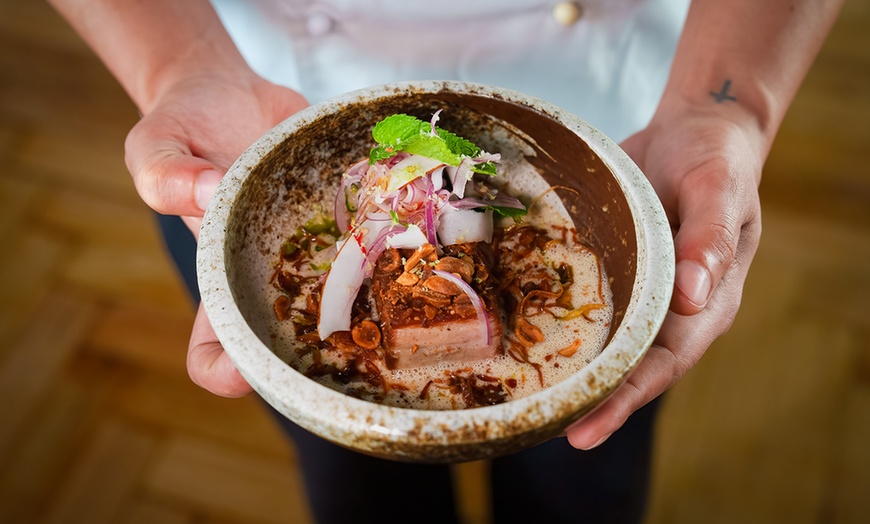 Image 2: Chef-Curated Tastings to Share with a Glass of Fizz for Two or Four