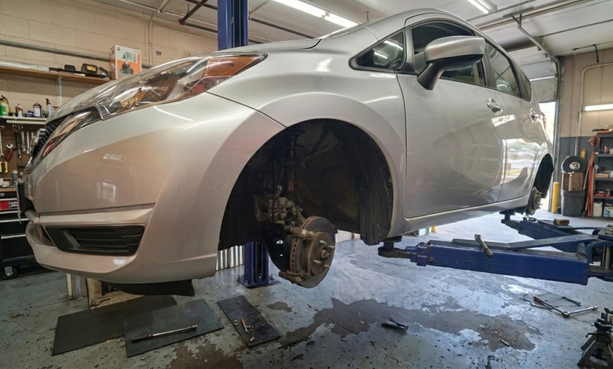 Image 2: Brake Service: Pads or Rotors, Parts & Labor, or Labor Only Options