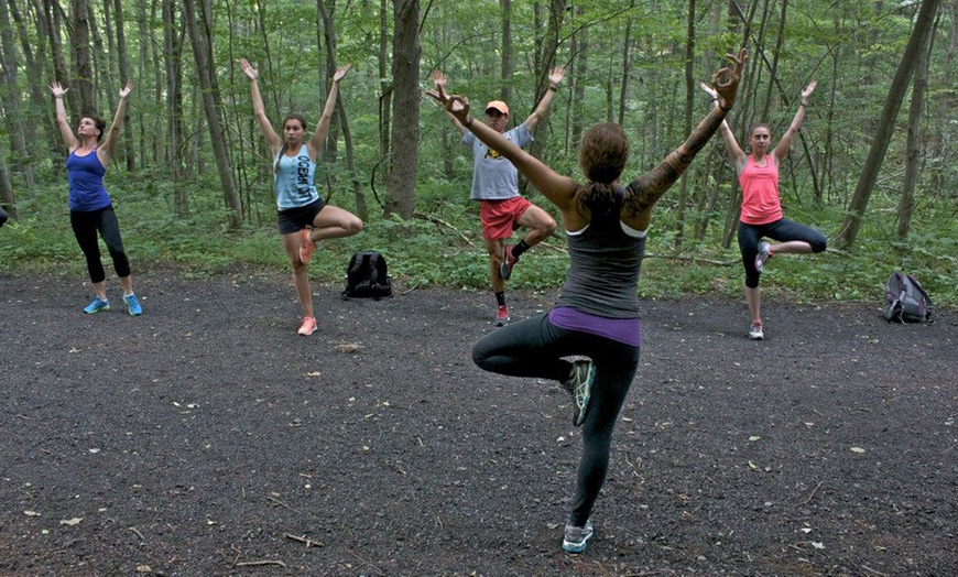 Image 2: Explore Nature with Yoga Hiking for One or Two! 