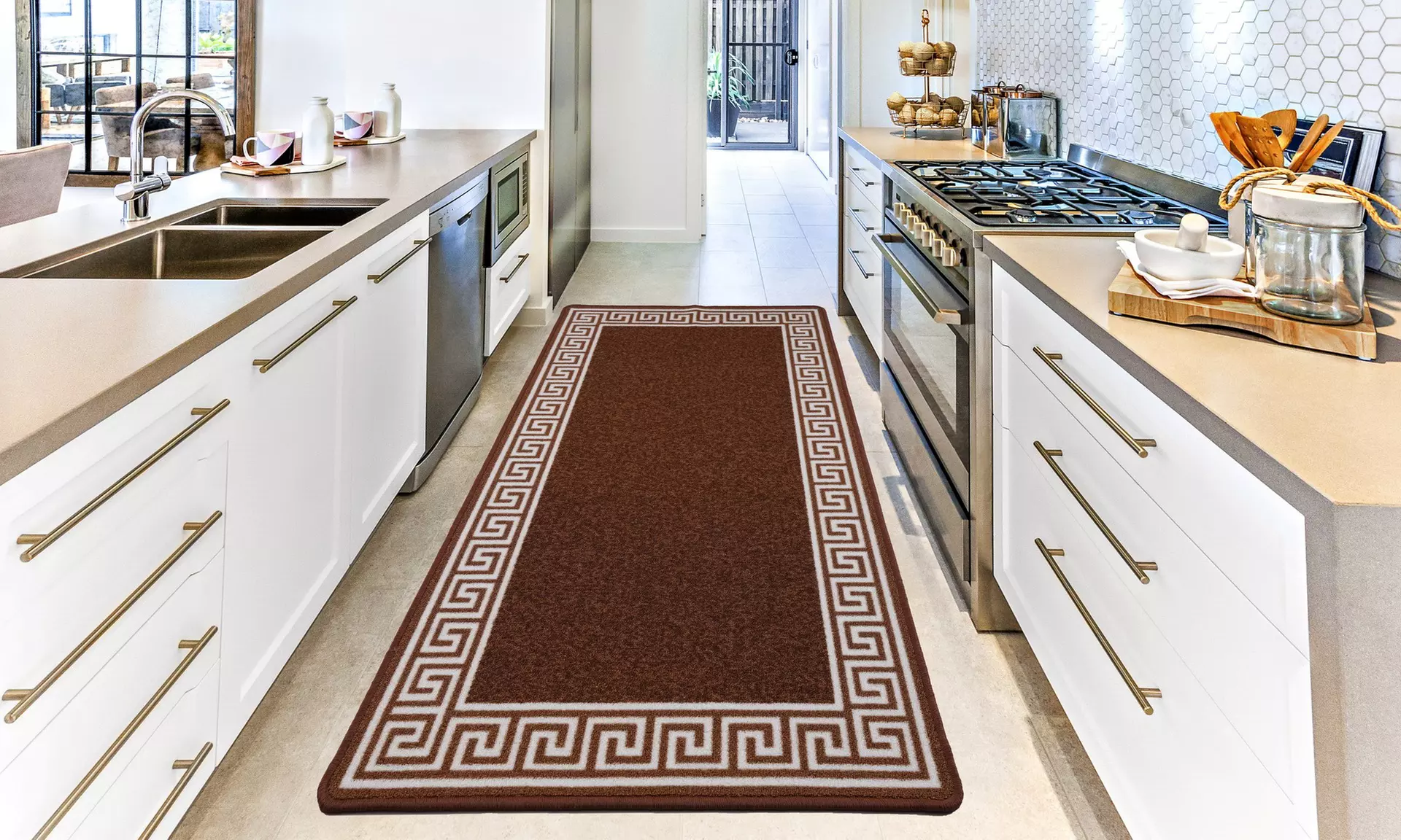 Non-Slip Gel-Back Door Entrance Mat