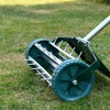 Image 3: Garden Gear Lawn Aerator or Manual Push Mower
