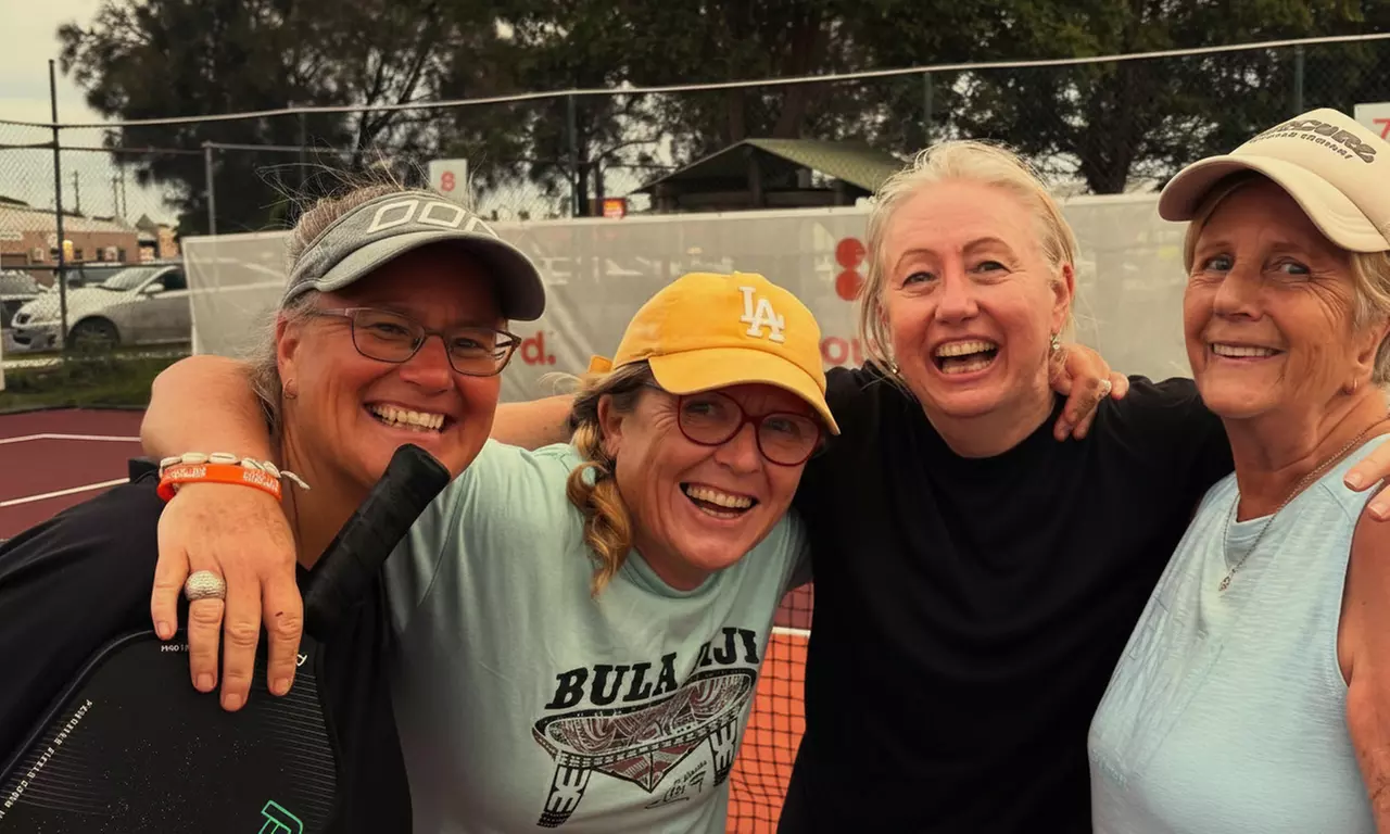 Smash and Serve: One Hour Try Pickleball for Two or Four People