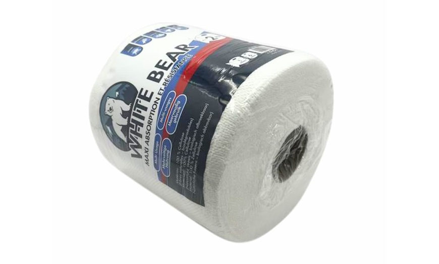 Image 11: Set van 6 rollen White Bear biologisch afbreekbare keukenrol 