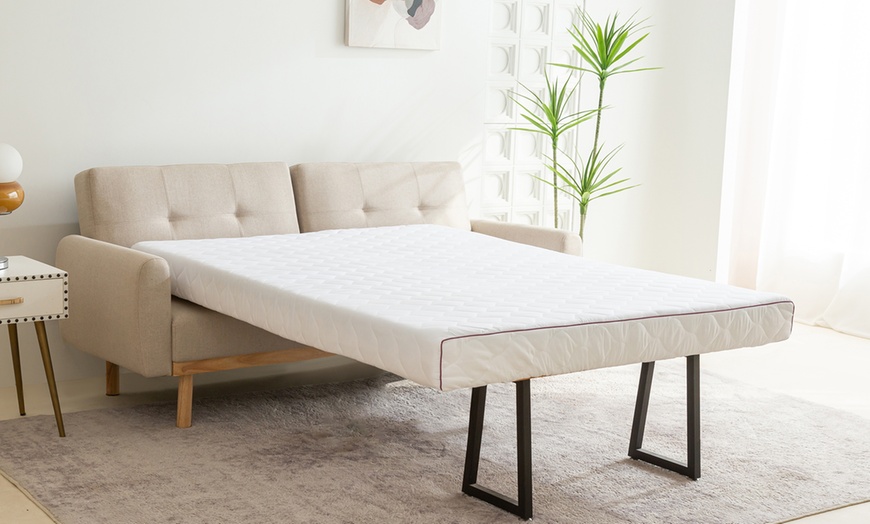 Image 3: Sampur traagschuim matras voor slaapbanken