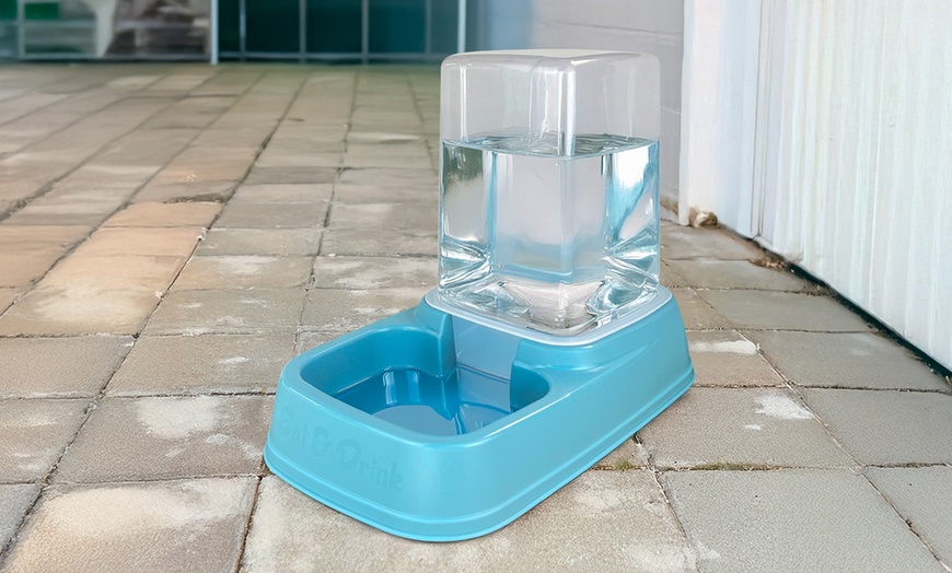 Image 3: Dispenser cibo e acqua per animali