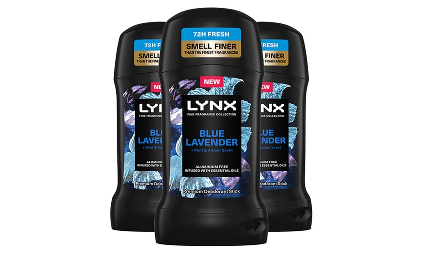 Image 6: Lynx 50ml Deodorant Stick Black Vanilla, Blue Lavender & Cherry Spritz