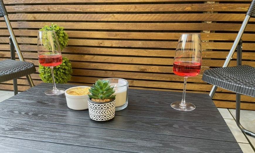 Image 16: Foldable Plastic Table and Chair Set Collection
