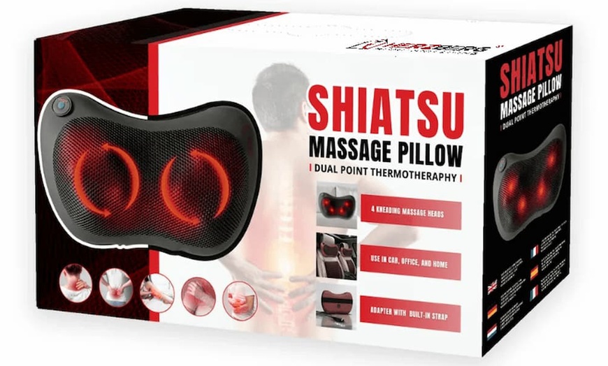 Image 6: Herzberg Shiatsu-Massage-Kissen HGMSG10 mit Wärmefunktion