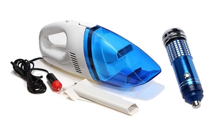 Aspirapolvere portatile da 60 W per auto con purificatore d'aria