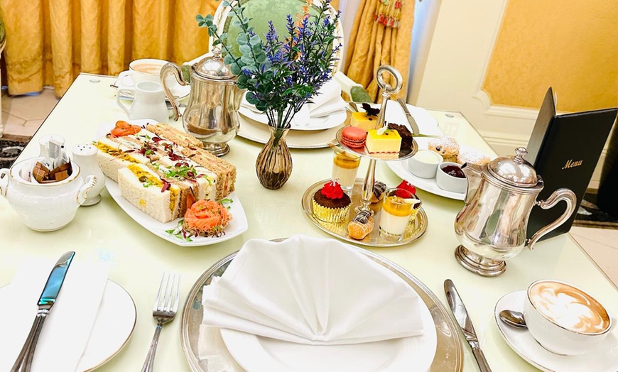 Image 2: Opulent Traditional Afternoon Tea at 5-Star Bentley Hotel, London
