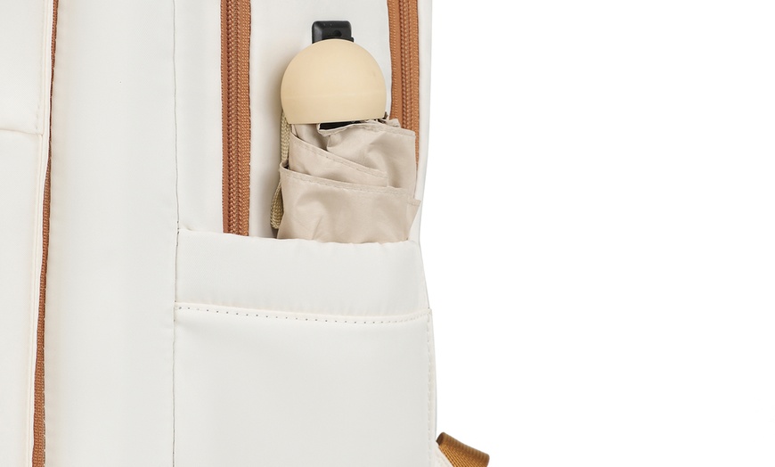 Image 7: Sac à dos pour ordinateur portable avec chargement USB