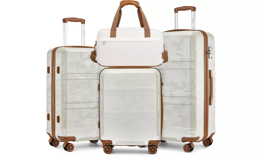 Image 2: Set de 3 maletas con bolsa de mano de viaje