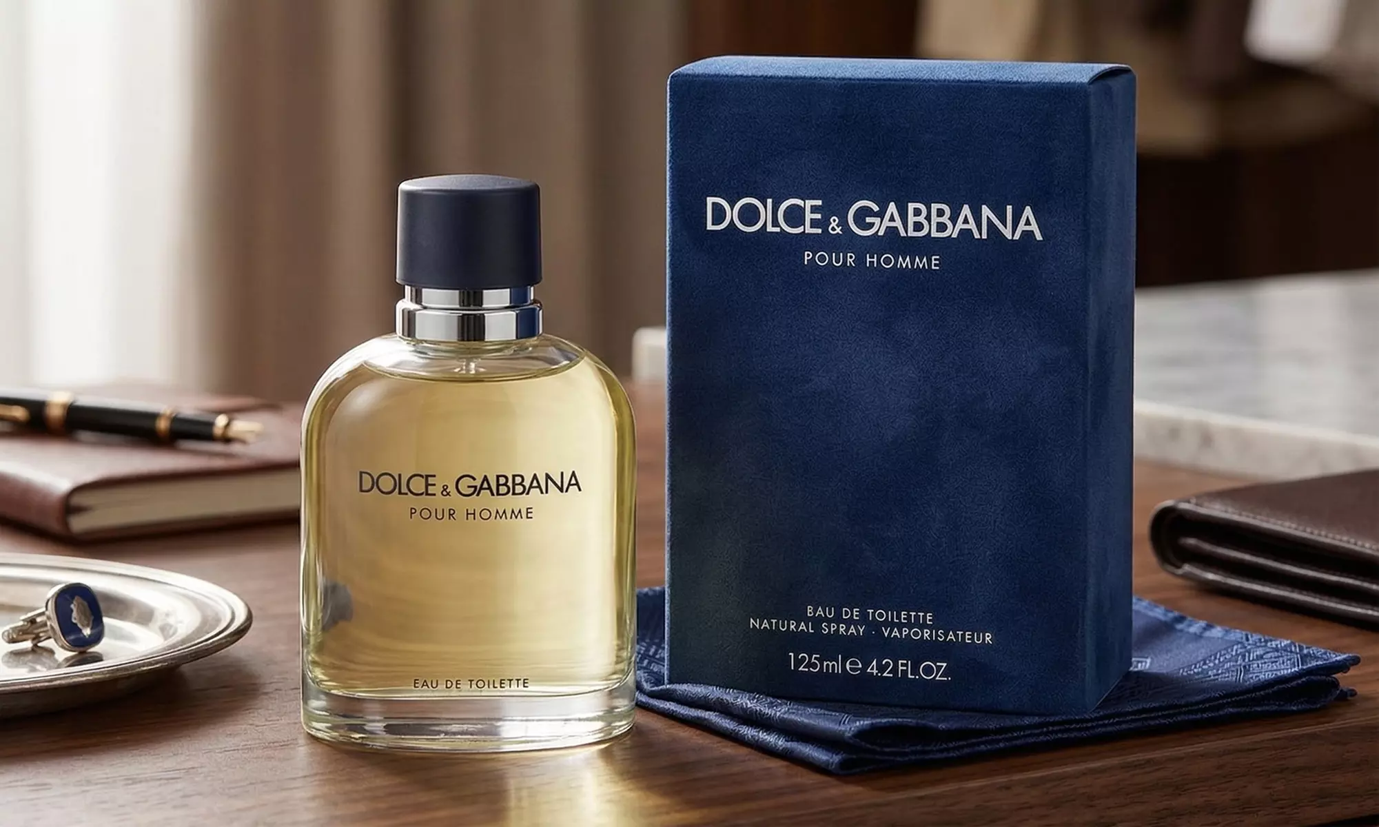 Dolce & Gabbana Pour Homme Eau De Toilette For Men 4.2 oz / 120 ml