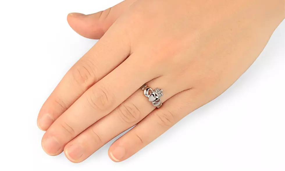 Stainless Steel Irish Claddagh Ring