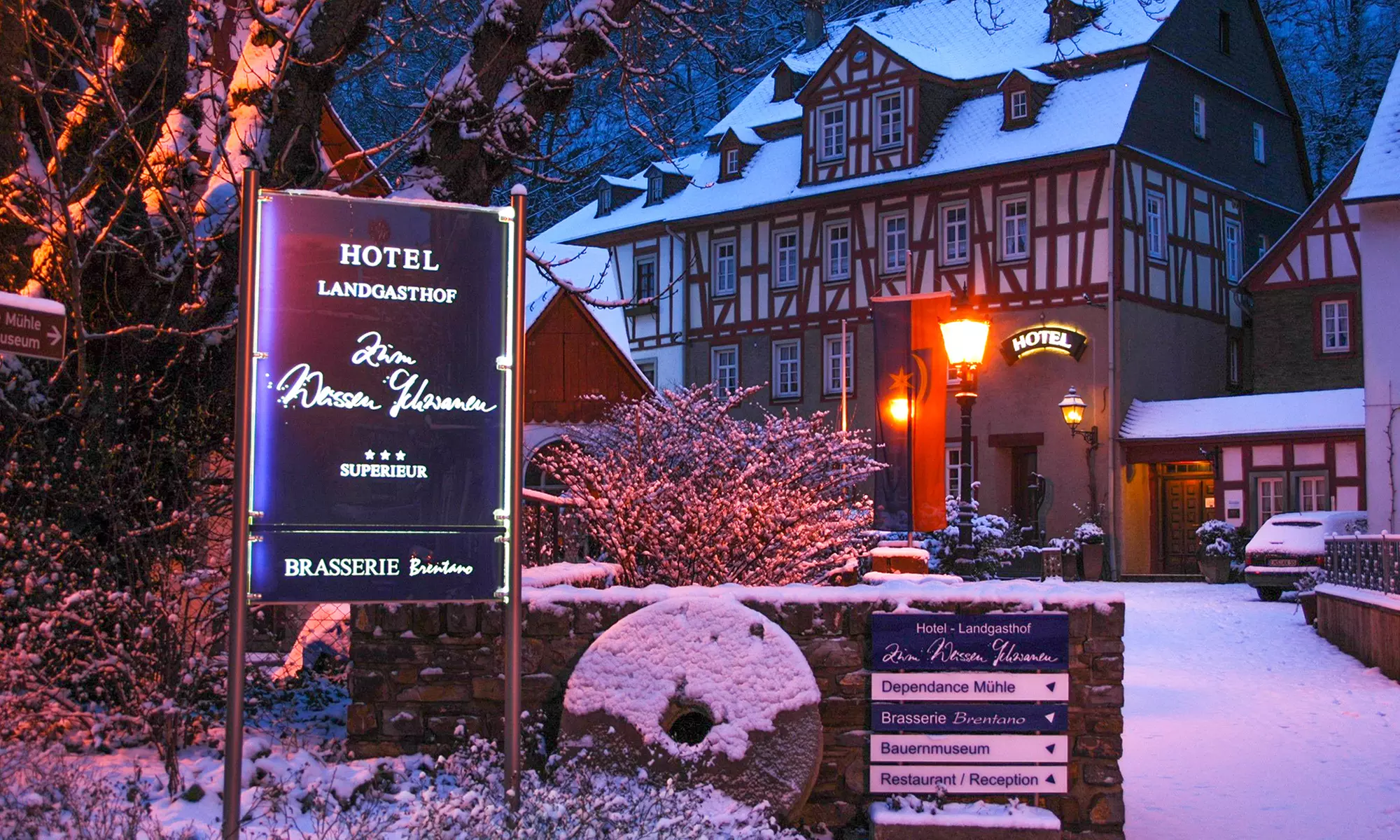 Mittelrheintal: 2 Nächte inkl. Dinner, Wein und Zusatzleistungen