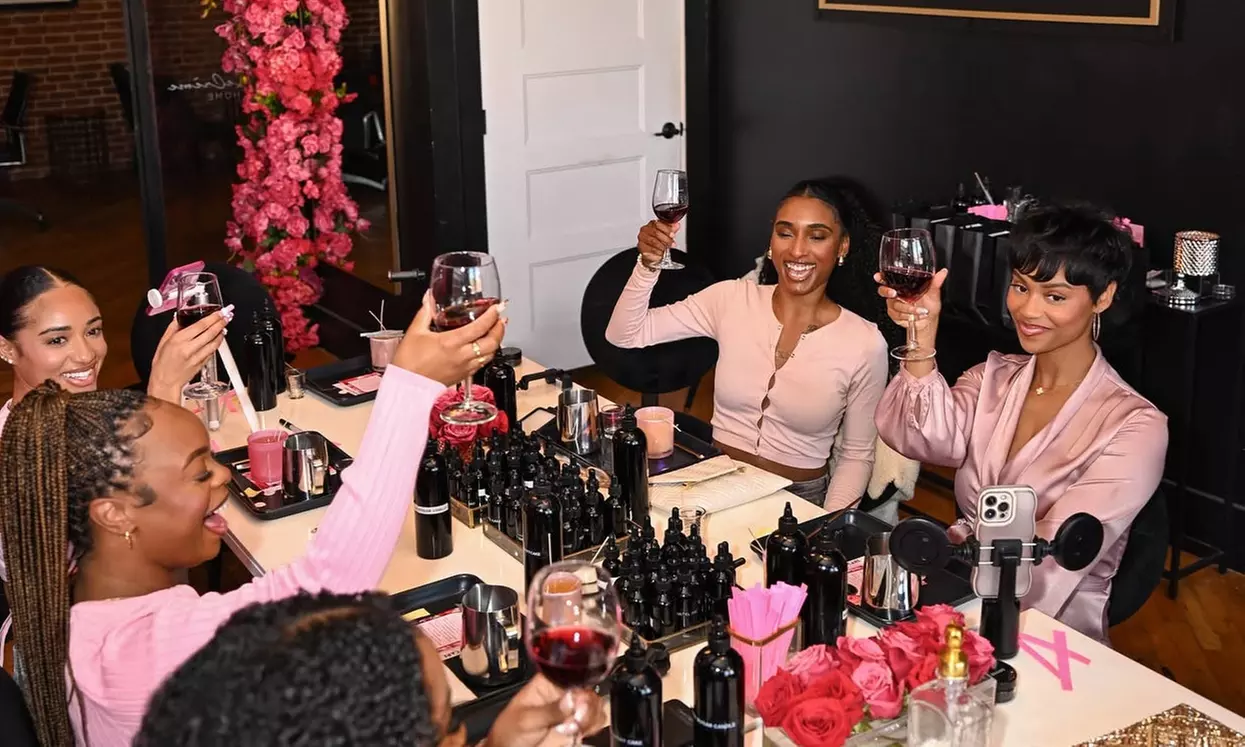 Luxury Perfume or Candle Making BYOB Class for 2