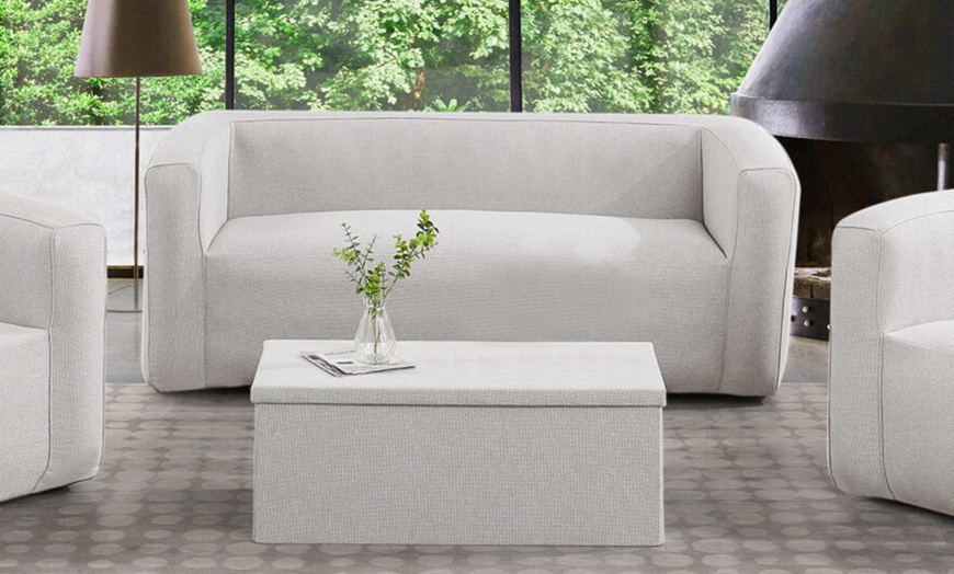 Image 15: Mesa de centro con forma de caja para almacenamiento