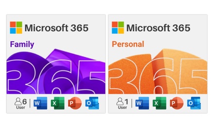 Microsoft 365 Personal (12-Month Subscription) - Microsoft 365 Family or Personal - 12-Month US Subscription