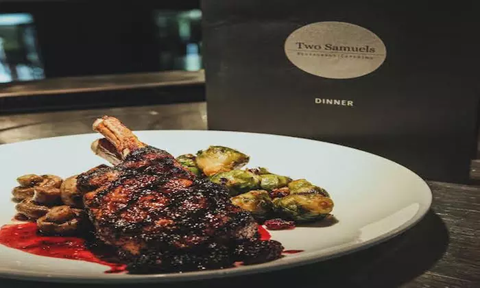 American Food and Drink for Two or Four People at Two Samuels (Up to 41% Off). Two Options Available. - Primary Image
