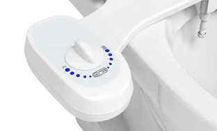 Self-Cleaning Toilet Seat Bidet Attachment