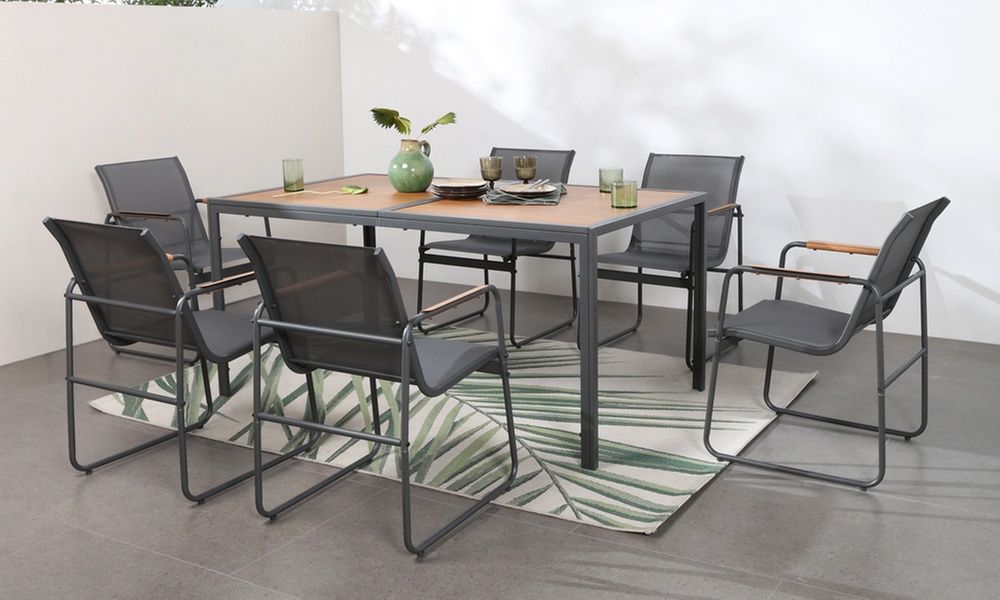 Salon de jardin 6 places ''Alphy'', Kokoon