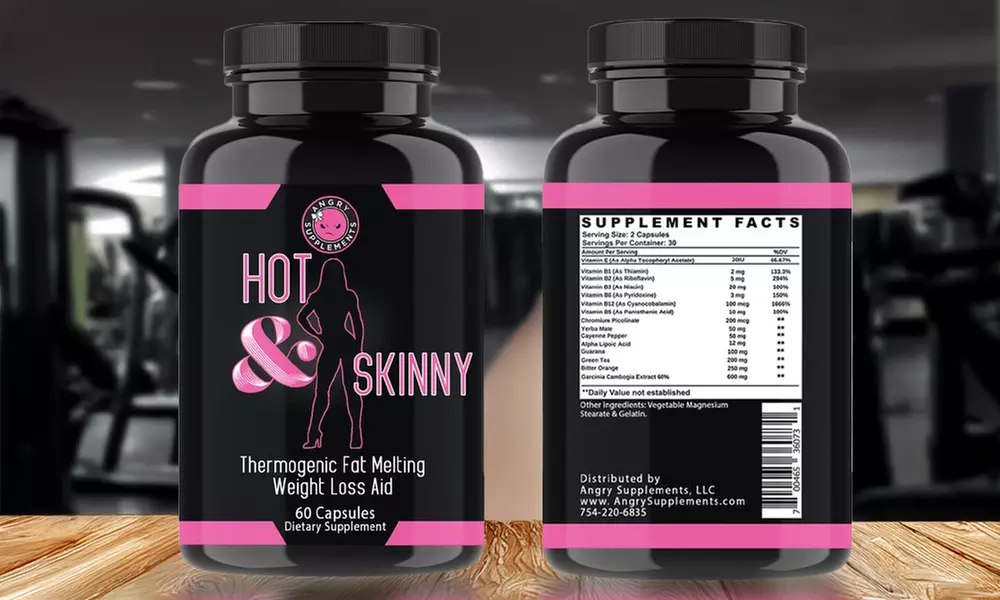 Angry Supplements Hot & Skinny Thermogenic Fat Melting Weight Loss Aid