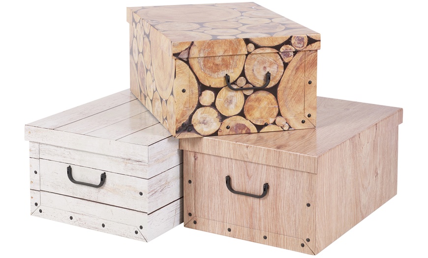 Image 32: Set of Three Storage Boxes