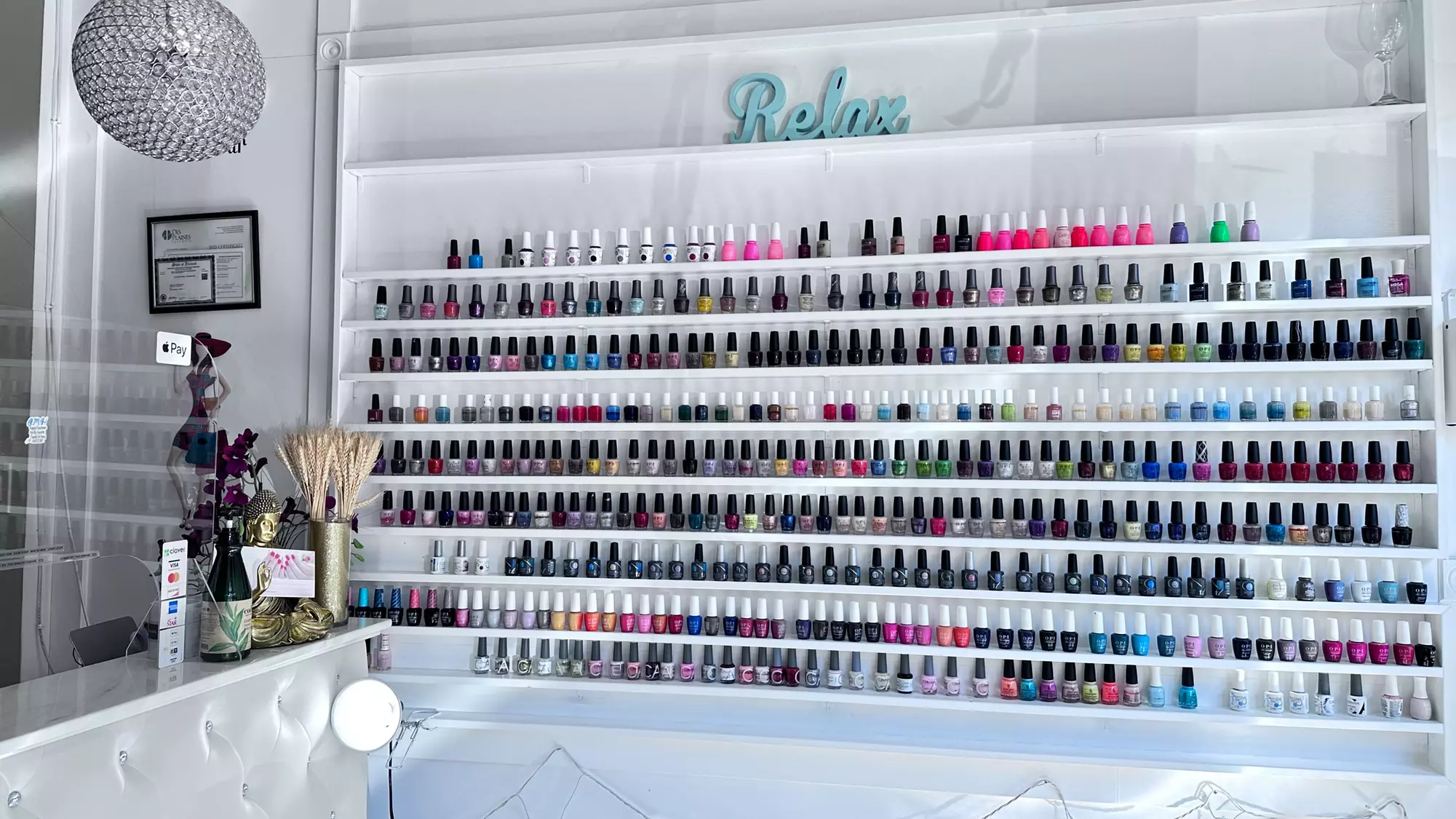 Sparkle and Shine: One or Two No-Chip Manicures at Hollywood Nail Bar