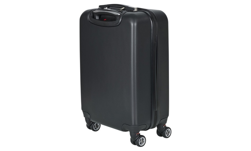 Image 16: Three-Piece Hard Shell Suitcase Set
